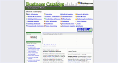Desktop Screenshot of business.catalogs.com